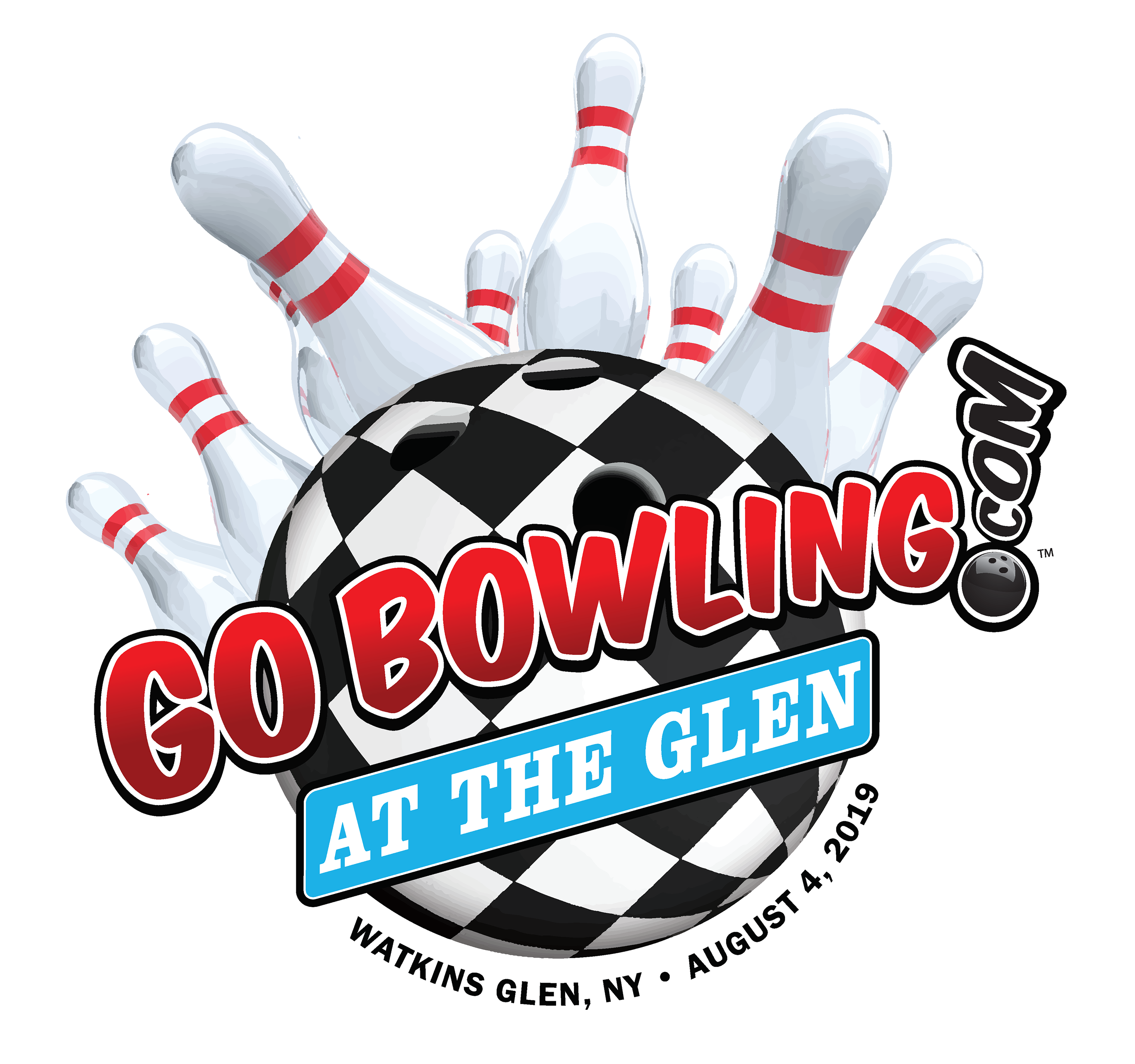 Go Bowling At The Glen Logo