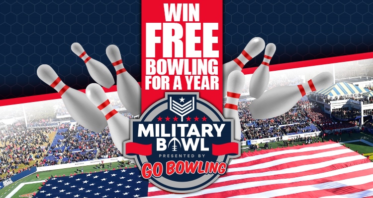 Military Bowl | Win Free Bowling for a Year!