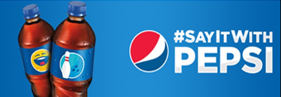 Say it with Pepsi