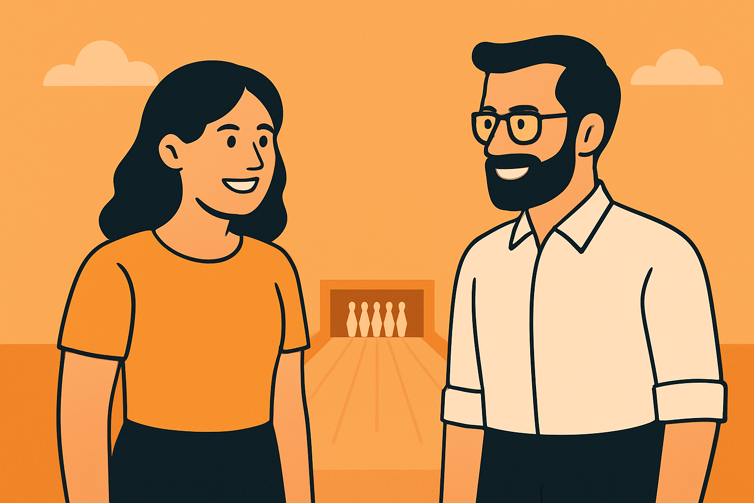 fun bowling games for team building