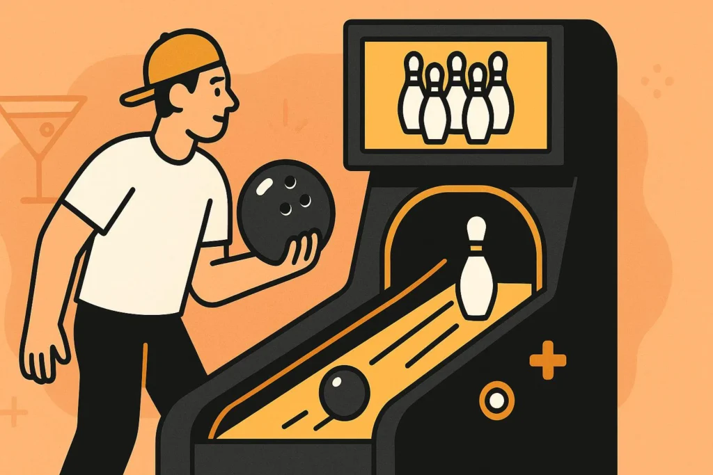 bowling arcade machine