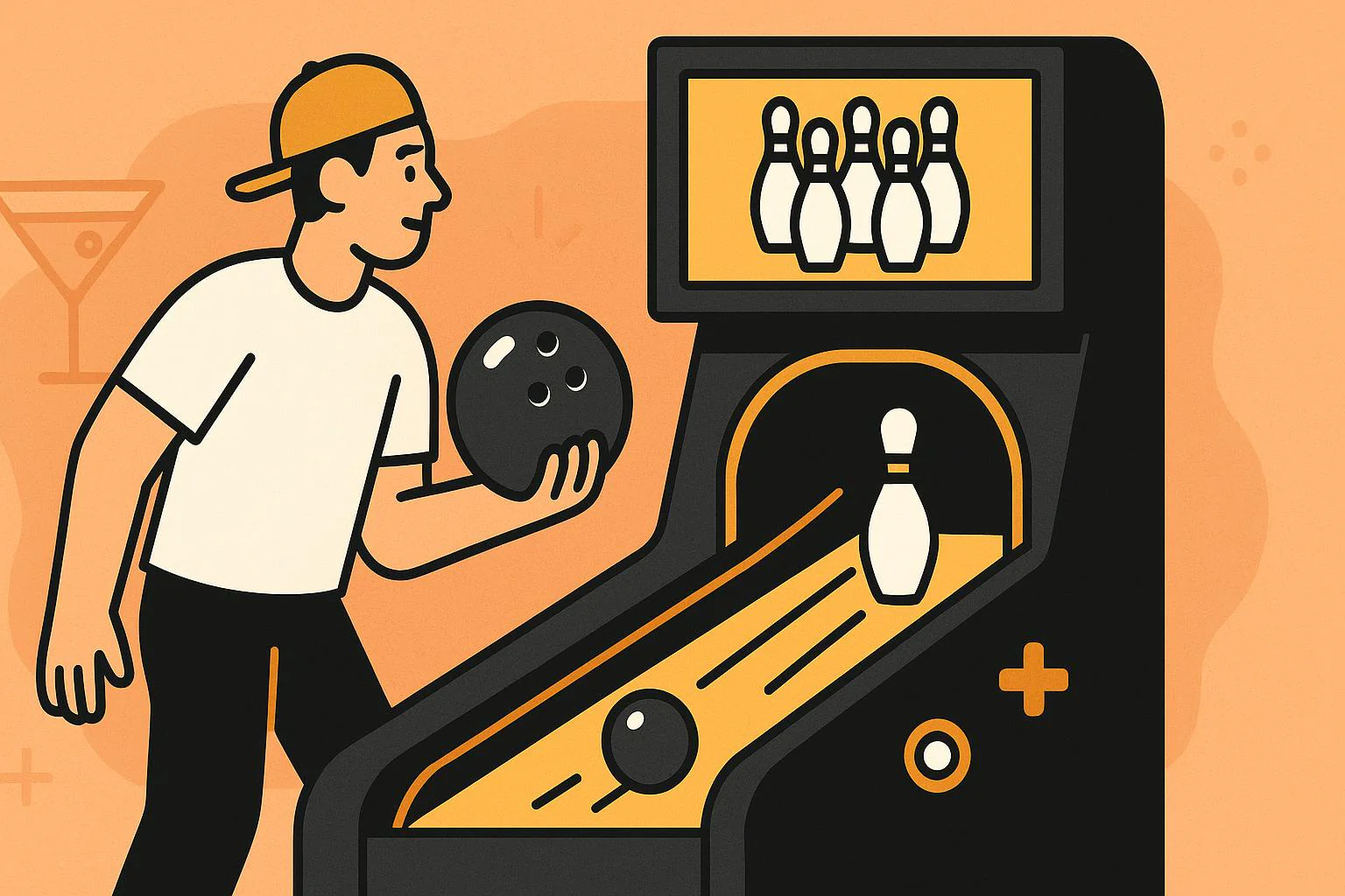 bowling arcade machine