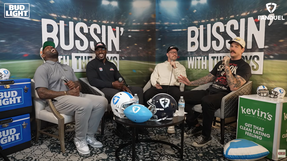 Patrick Willis on the Bussin With The Boys Podcast