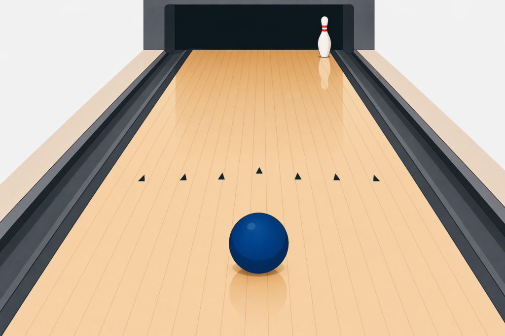 bowling spare system for beginners targeting the 10 pin