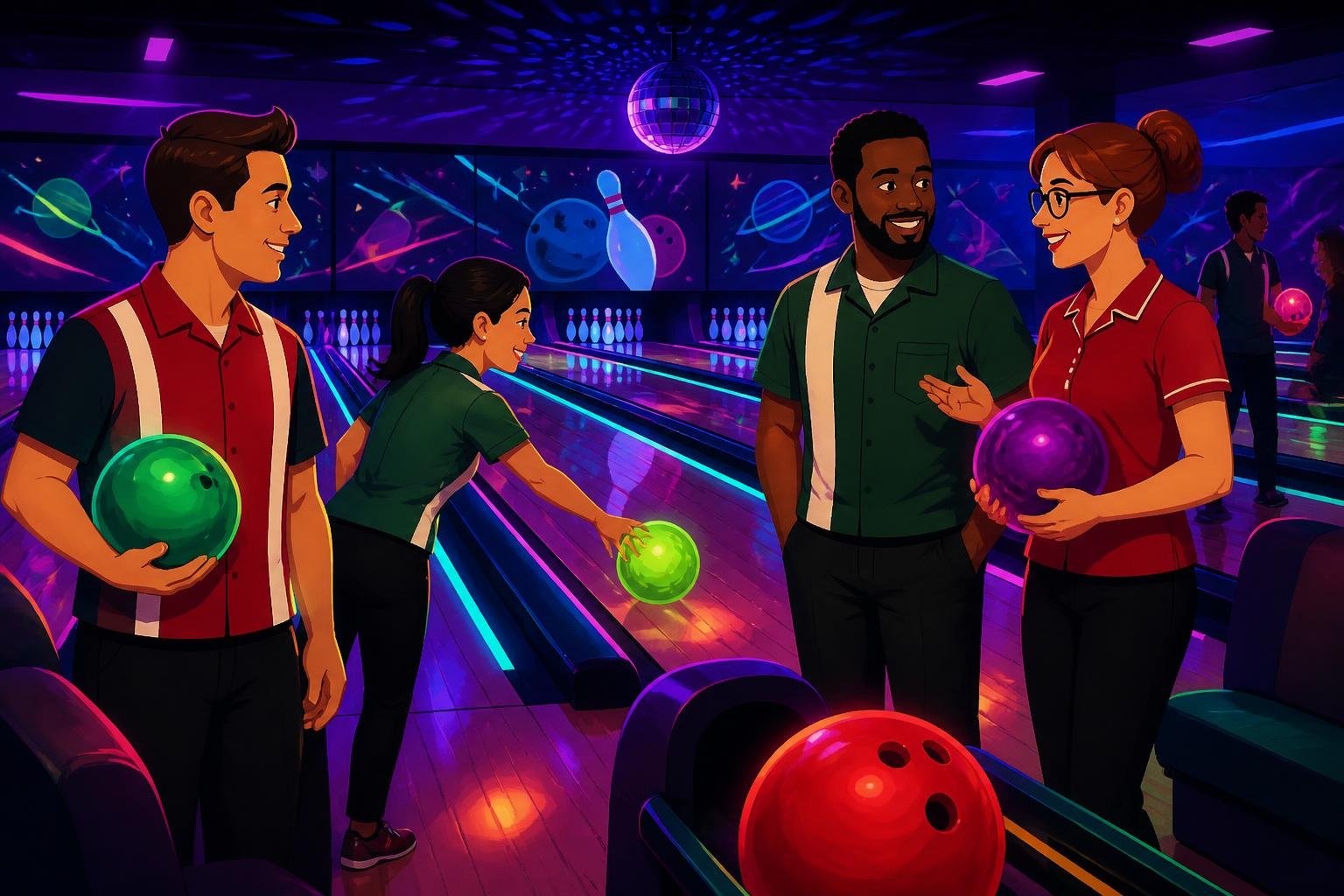 Glow Bowling Explained: What Cosmic Bowling Nights Are Like featured image